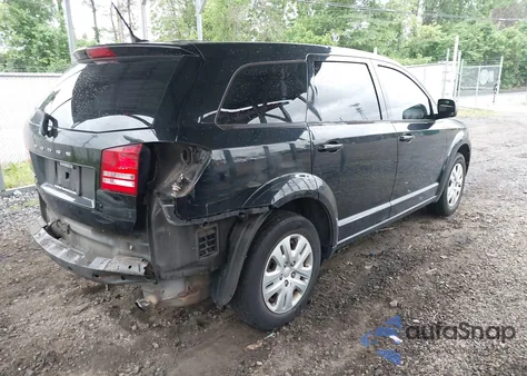 2014 Dodge Journey American Value Pkg z USA, uszkodzony, nr VIN 3C4PDCAB2ET132983